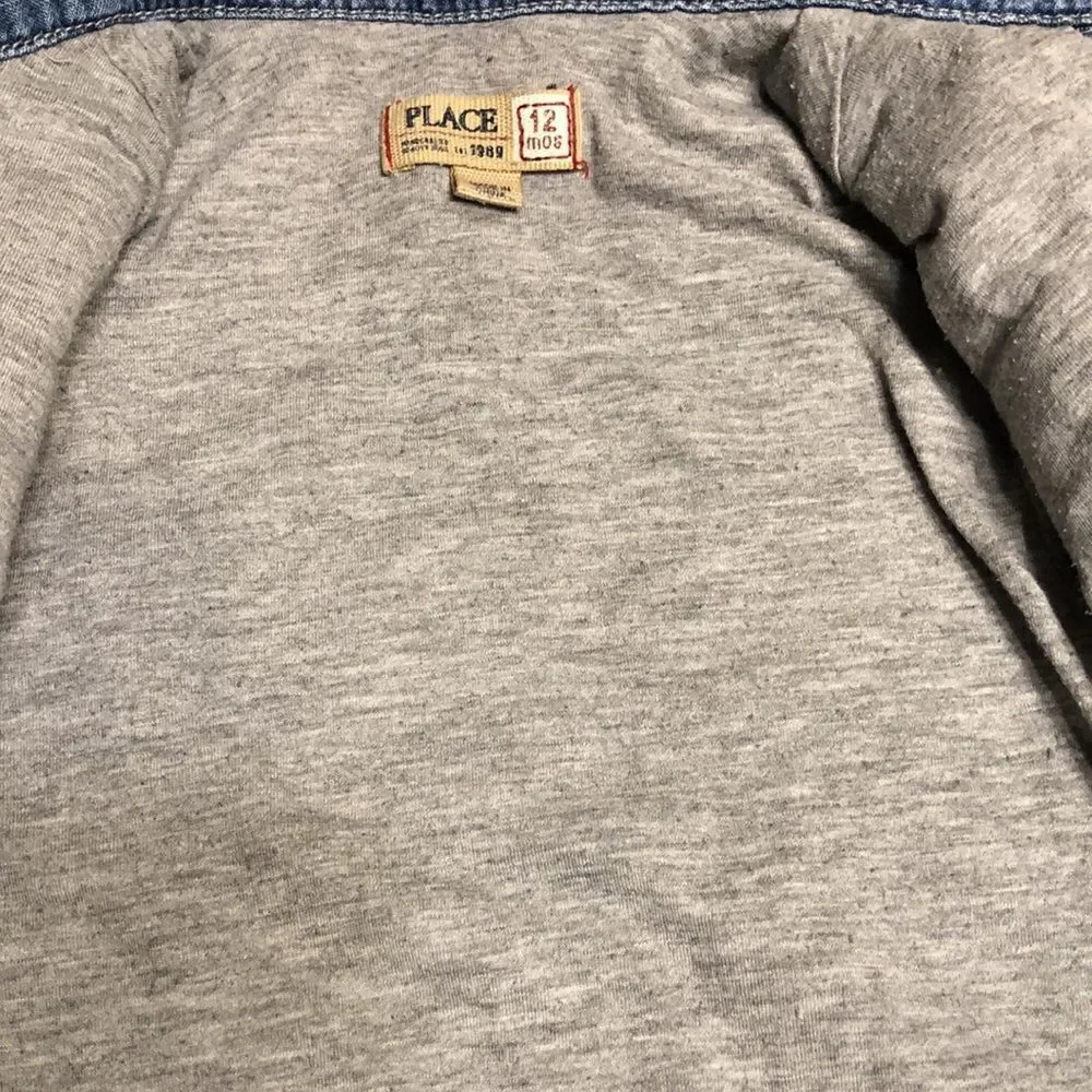 Children’s Place Infant 👶🏻 Lined Jean Jacket